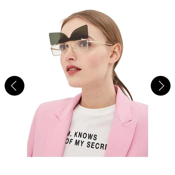 Gucci 58MM rectangular sunglasses - Picture 1 of 13